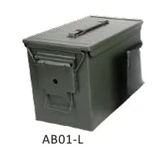 Caja de municion de metal grande