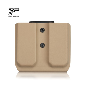 Portacargador Kydex arena doble universal para cargadores de doble hilera en calibres 9mm