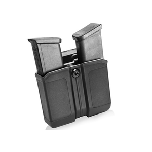Portacargador negro polimero doble de doble hilera para 9mm