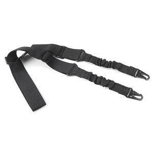 Correa tactica portafusil negra