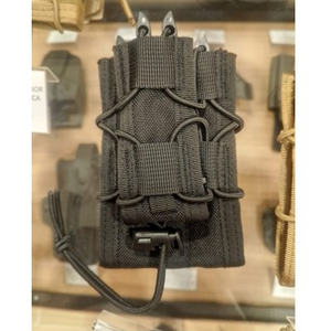 Porta Cargador Doble Kydex Pistola/Rifle Negro