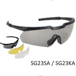 Gafas de tiro con 3 lentes