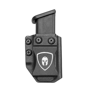 Portacargador simple para cargadores de doble hilera para calibres 9mm y .40 S&W.