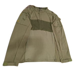 Camiseta Tactica Manga Larga Verde Large