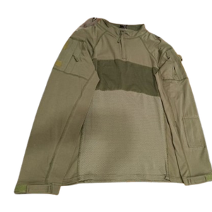 Camiseta Tactica Manga Larga Verde Medium