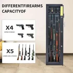 Caja Fuerte Modular de Acceso Rápido para Armas
